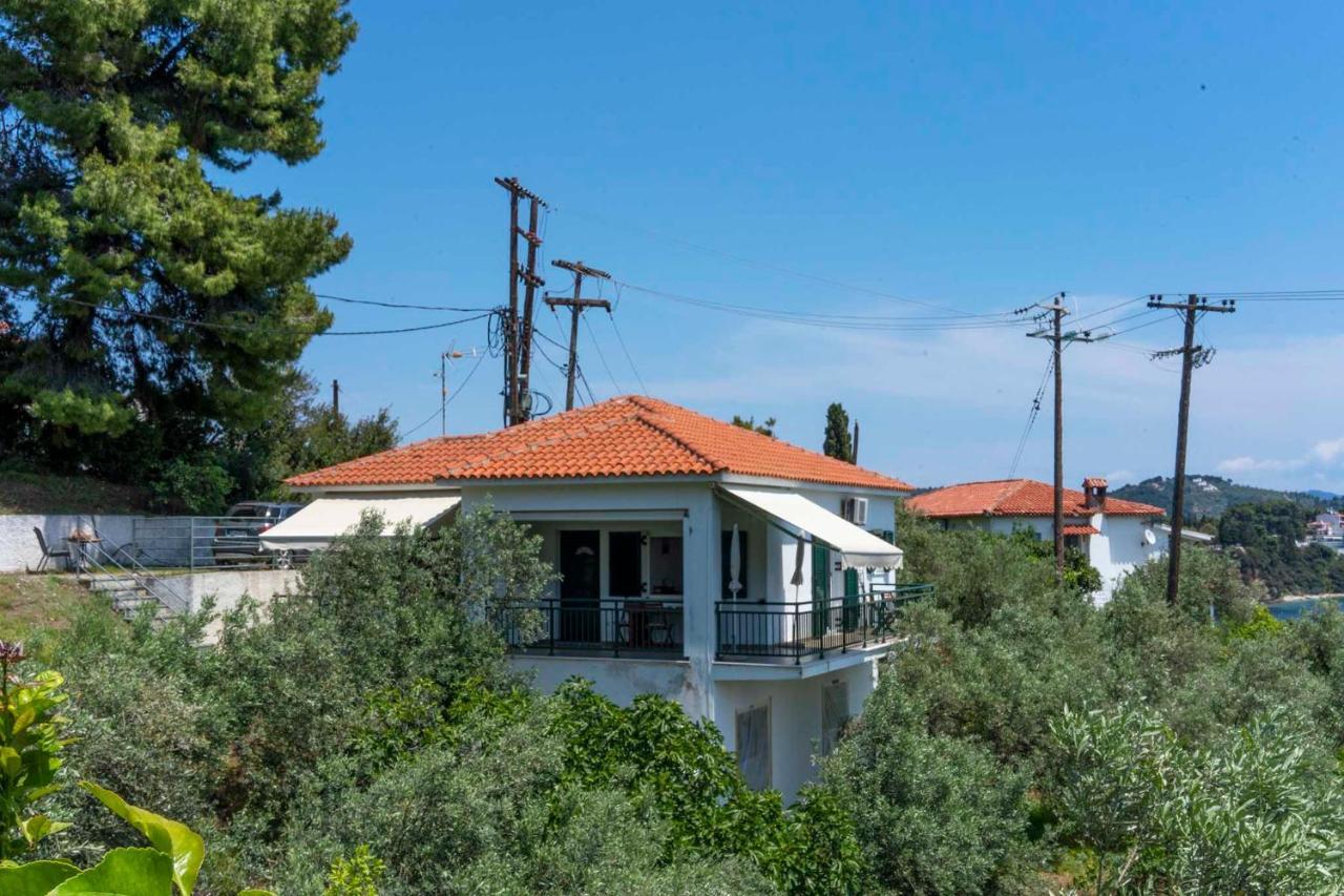 Villa Ftelia House Skiathos-Stadt Exterior foto