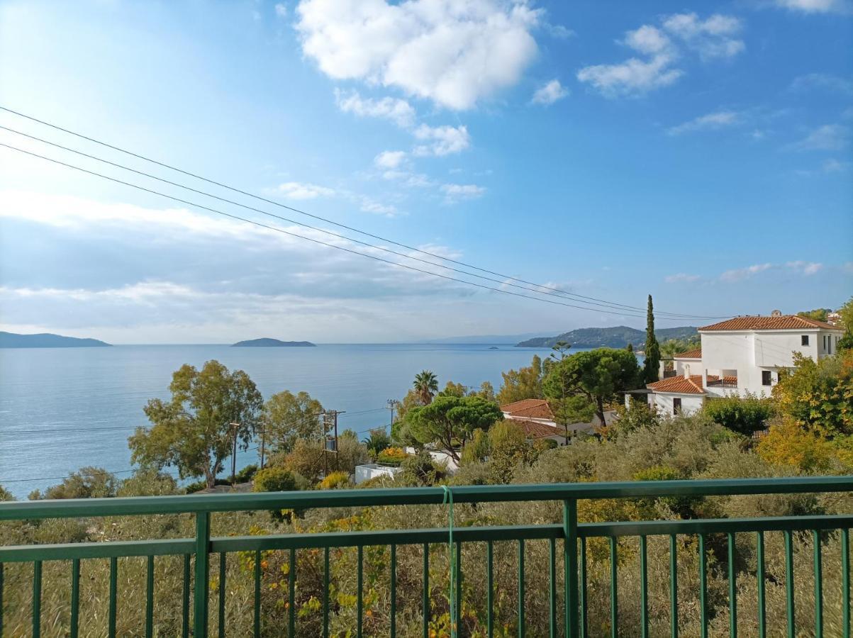 Villa Ftelia House Skiathos-Stadt Exterior foto