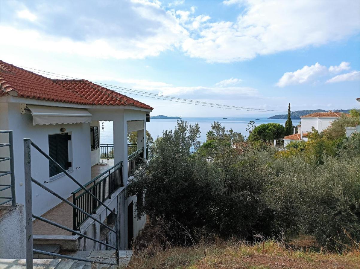 Villa Ftelia House Skiathos-Stadt Exterior foto